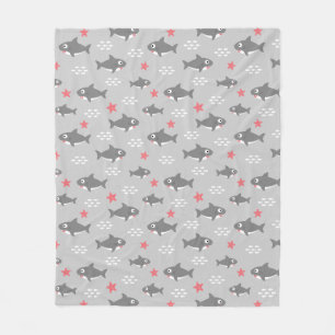 Shark Fleece Blanket