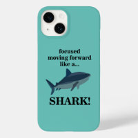 Shark Focused Moving Forward Like A Shark