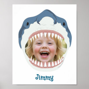Shark Food Your Photo Eaten By Sharks Poster