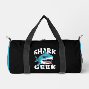 Shark Geek - Cute Design for Shark Lovers Duffle Bag