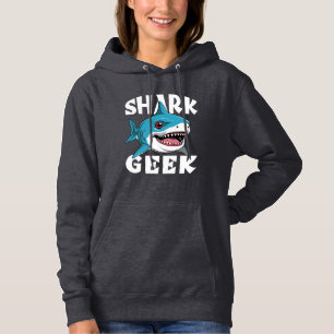 Shark Geek - Cute Design for Shark Lovers Hoodie