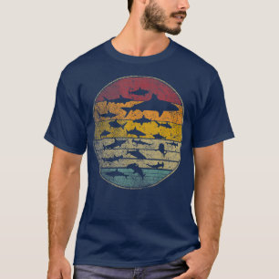 Shark, Great White, Hammer Head, Bull, Tiger70s Gi T-Shirt