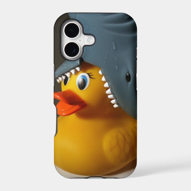 Shark Hat Rubber Duck (Back)