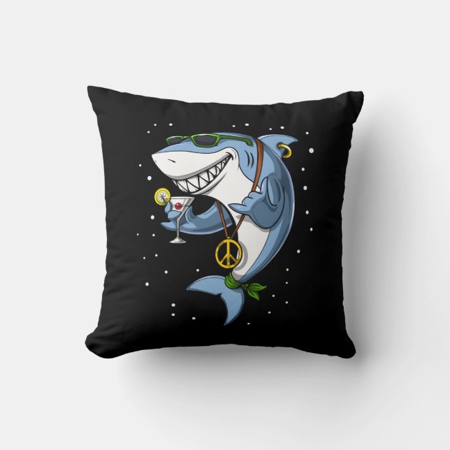 Shark Hippie Cushion (Front)