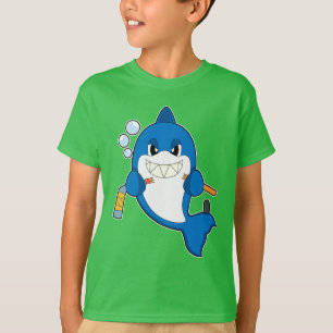 Shark Ice hockey Ice hockey stick T-Shirt