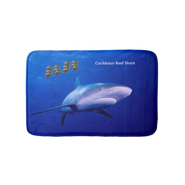 Shark image for Small-Bath-Mat Bath Mat (Front)