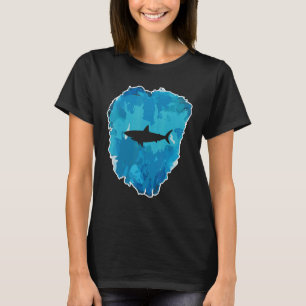 Shark In An Ice Block For Eternity T-Shirt