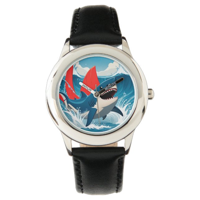 Shark in the Ocean  Watch (Front)