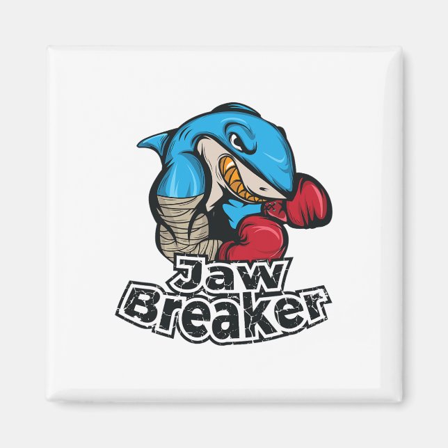 Shark Jaw Breaker Boxing  Magnet (Front)
