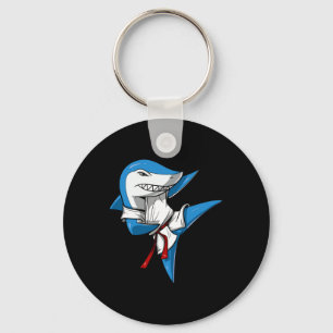 Shark Karate Martial Arts Kickboxing Jiu-jitsu Tae Key Ring