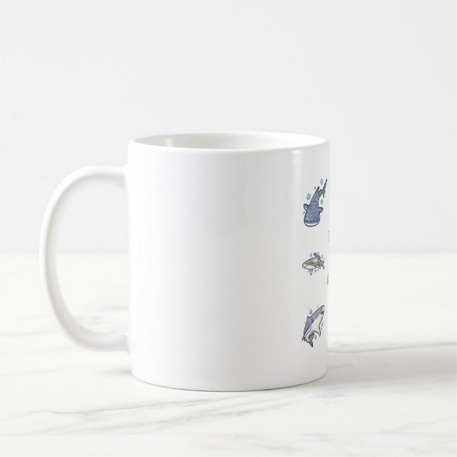Shark kinds pack coffee mug (Left)