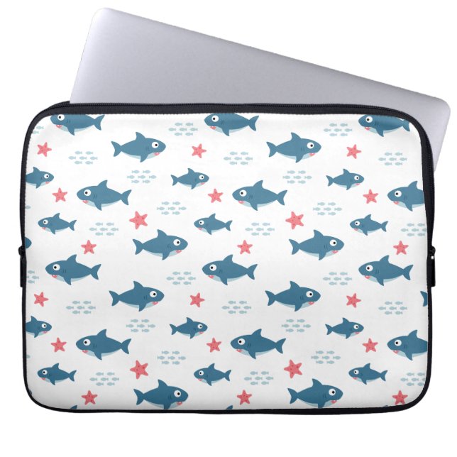 Shark Laptop Sleeve (Front)