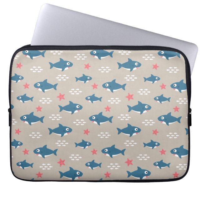Shark Laptop Sleeve (Front)