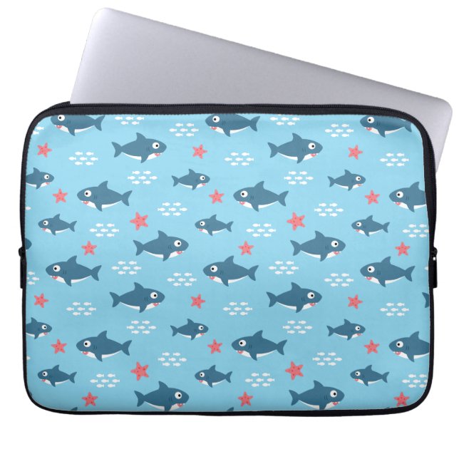 Shark Laptop Sleeve (Front)