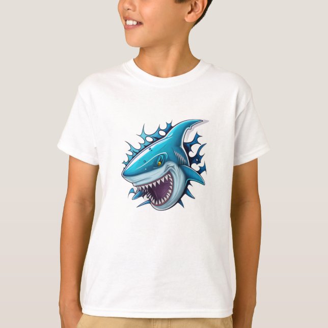 Shark logo T-Shirt (Front)