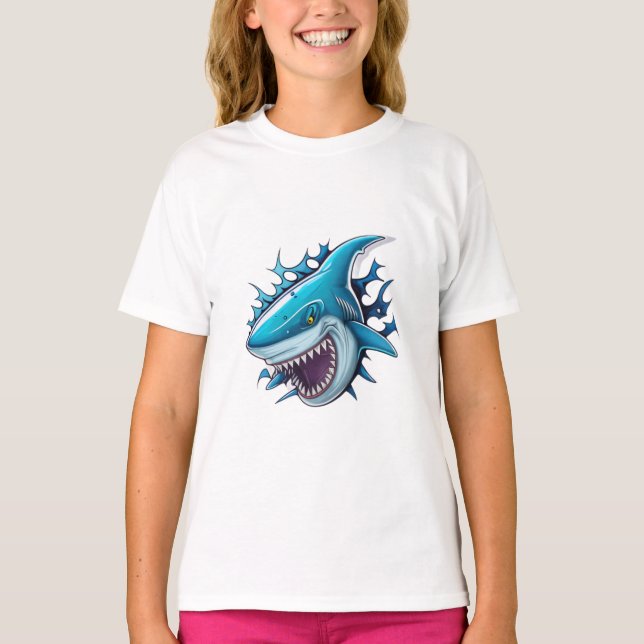 Shark logo T-Shirt (Front)