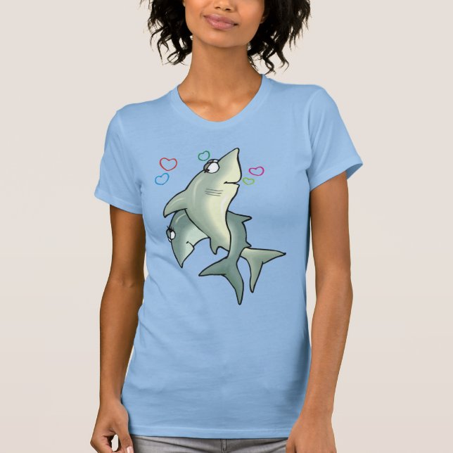 Shark Love T-Shirt (Front)
