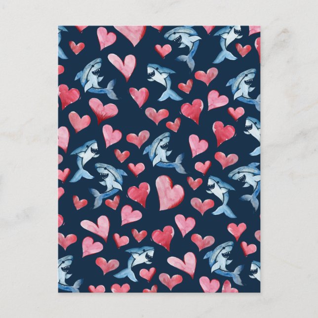 Shark Lover Card (Front)