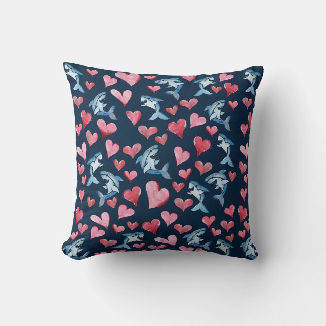 Shark Lover Card Cushion (Front)