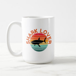 SHARK LOVER COFFEE MUG