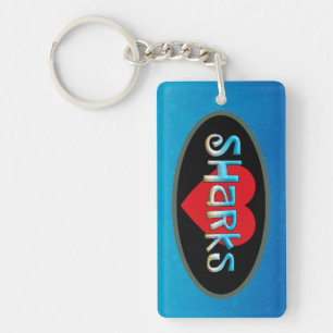Shark Lover Key Ring