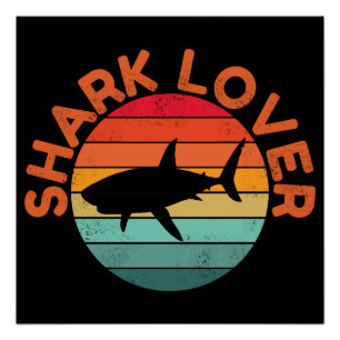 SHARK LOVER POSTER