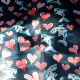 Shark Lover Wrapping Paper Sheet