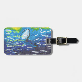 Shark Luggage Tag