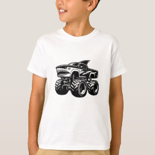 Shark Monster Truck T-Shirt