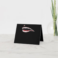 Shark Mouth Art Symbol - Gift For Shark Lover