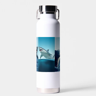 Shark mug water bottle