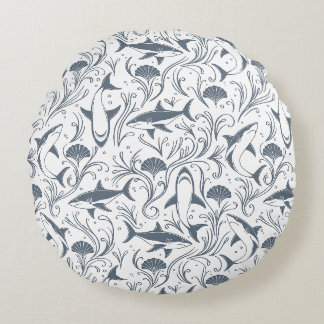 Shark Nouveau Round Cushion