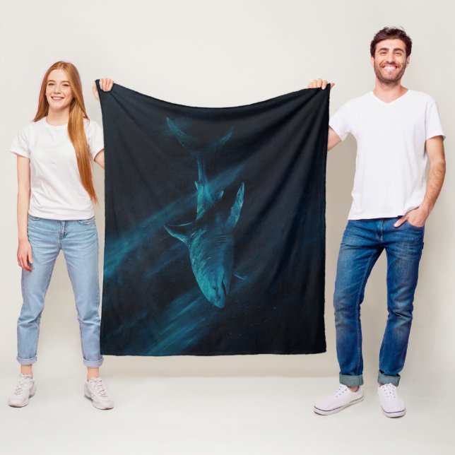 Shark Original 50 x 60 Fleece Blanket (In Situ)