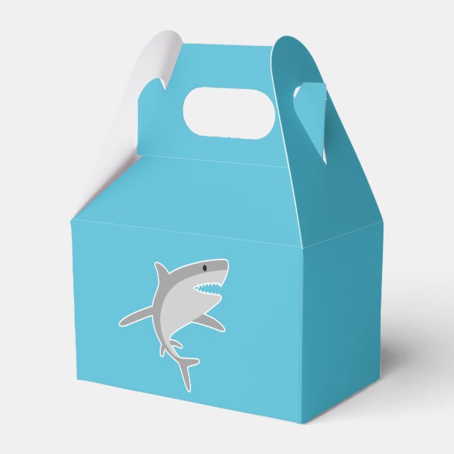 Shark Party Favour Boxes (Front Side)