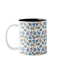 Shark Pattern mug