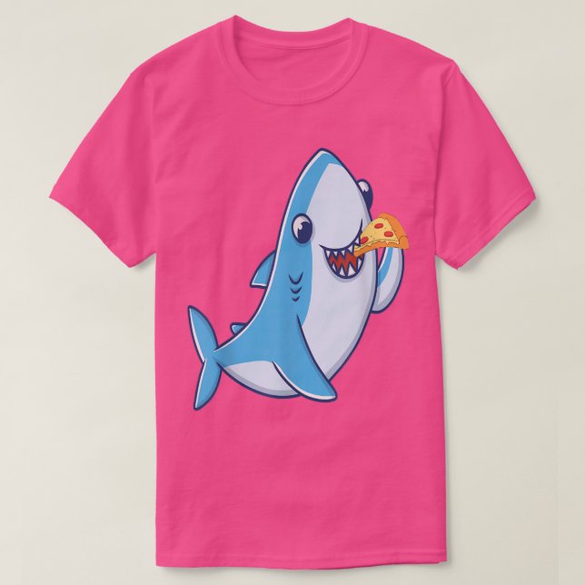 Shark, Pizza1456  T-Shirt (Design Front)