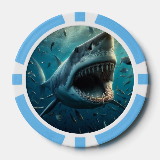 SHARK POKER CHIPS (Front)