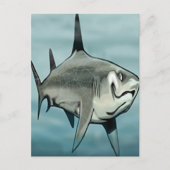 Shark Postcard (Front)