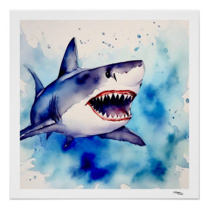 Shark Poster