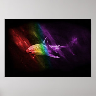 Shark Pride Poster