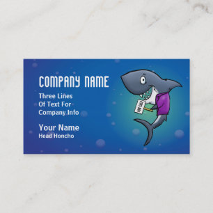 Shark Real Estate Business Cards