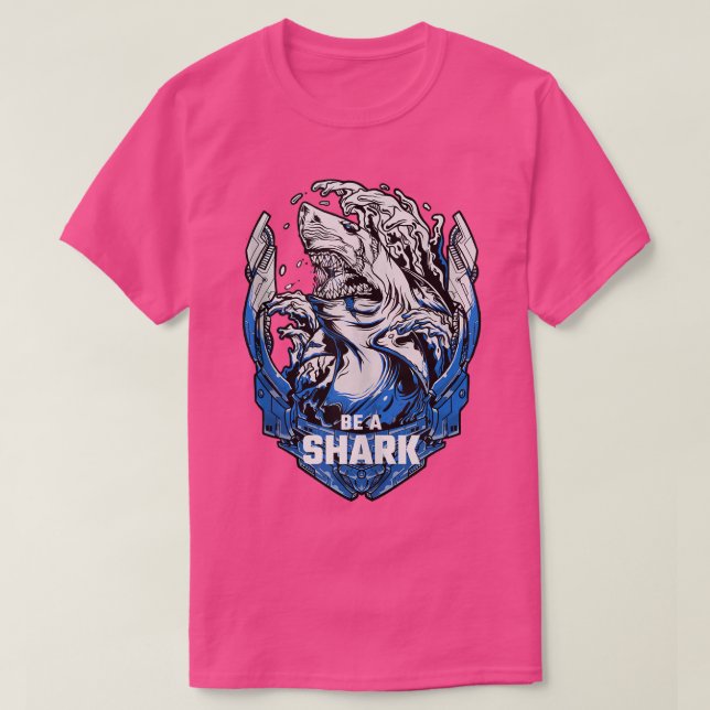 Shark Sayings Motivation Be A Shark Tank Top (Design Front)