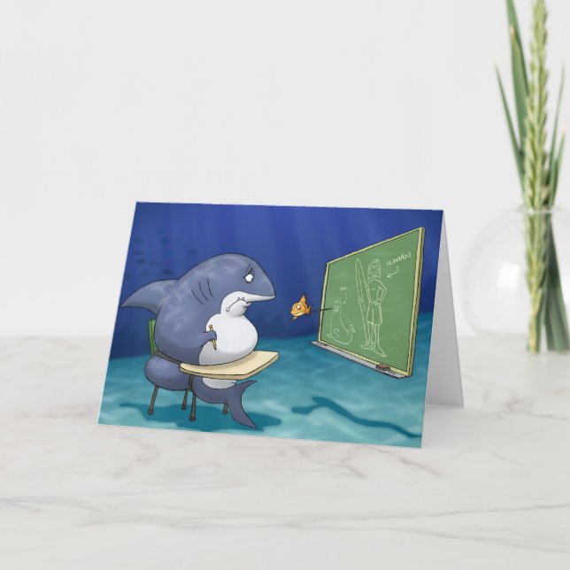 Shark School Card (Front)