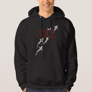 Shark Scuba Diving Cozumel Scuba Diving With Shark Hoodie