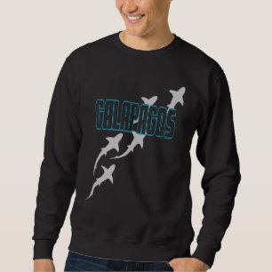 Shark Scuba Diving Galapagos, Sharks in Galapagos Sweatshirt