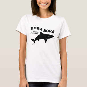 Shark Scuba Diving In Bora Bora T-Shirt