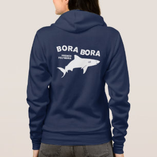 Shark Scuba Duiving In Bora Bora Hoodie