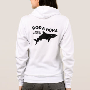 Shark Scuba Duiving In Bora Bora Hoodie