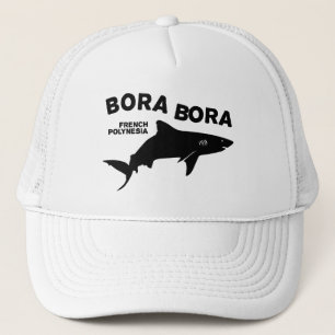 Shark Scuba Duiving In Bora Bora Trucker Hat