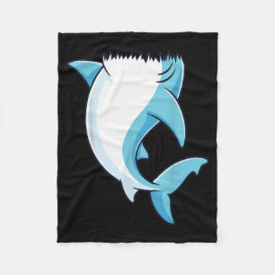 Shark Shirt Adult Kids Men Women Shark Costume Fleece Blanket